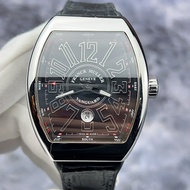 Franck MULLER Frank MULLER V45 SC DT Stainless Steel Material Black Disc Automatic Mechanical Men's Watch Date Display