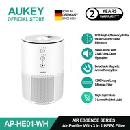 Aukey Air Purifier HEPA Filter H13 99.995% Magnetic Aromatherapy Box Pembersih Udara AP-HE01