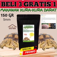 [DAPAT GRATIS]  SULCATA PARDALIS PELLET BULAT MAKANAN TORTOISE FOOD PAKAN TORTO KURA-KURA DARAT RADI