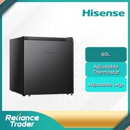 Hisense Single Door Mini Bar Refridgerator 60L RR60D4ABN peti sejuk Fridge