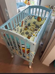 California baby - Baby Crib 松木嬰兒床