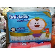 UNILOVE BABY DIAPER PANTS size XXL by 30's