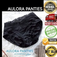 AULORa PANTIES with Kodenshi BLACK color 100% BE Aulor@ Panties Underwear Seluar dlm perempuan