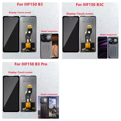 For IIIF150 B3 LCD & Touch Screen Digitizer IIIF150 B3 Pro B3C Display Screen Module Accessories Ass