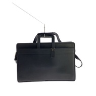 COACH business bag Made in USA Senator Briefcase Leather BLK plain 5351 Direct from Japan Secondhand