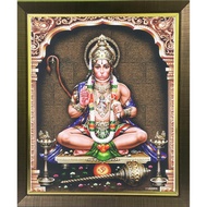 Hanuman Digital Photo with Lamination and Frame (L321A)