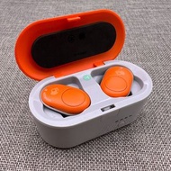 Skullcandy 骷髏頭 PUSH 真無線藍牙運動耳機 活力橙｜FitFin魚鰭設計 穩定不掉 音質出色