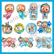 Cocomelon balloons jojo balloon set most popular children's balloon cocomelon theme birthday party d