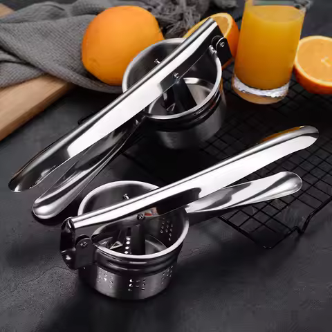 Manual Stainless Steel Potato Ricer Masher Potato Press Potato Masher for Home Kitchen