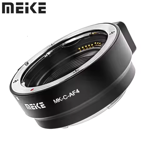 Meike Electronic Auto Focus EF-M Lens Adapter Ring for Canon EOS EF EF-S Lens to EOS M M2 M3 M5 M6 M