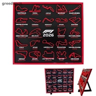 [greedancit] 2026 Formula 1 Calendar F1 With Stand Racing Desk Calendar Ornament Home Office Desktop
