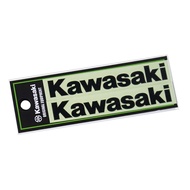 KAWASAKI Genuine Logo Cutting Sticker (S) Black J7010-0165 (2-sheet set)