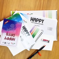 Drawing paper Happy watercolor drawing book A6/A5/A4/A3