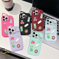 GC101 SOFTCASE 3D GUMMY CHERRY FOR OPPO A36 A55 A57 A58 A59 A71 A74 A76 A77S A78 A83 A98 F1S F5 F7 F