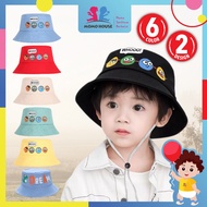 Kids Hat Bucket Cap Baby Hat Topi Budak Kids Hat Beach Topi Pantai Budak Boy Kids Bucket Hat Girl Ki