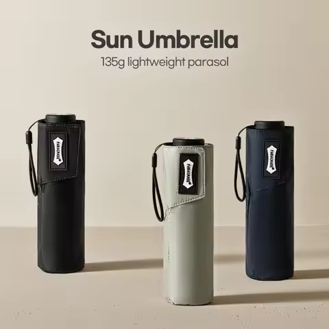 Parachase Ultralight Mini Umbrella Woman Japanese Parasol Umbrella UV Protection Cute Golf Sun Umbre