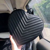 Pink, Black, Beige Heart Backpack