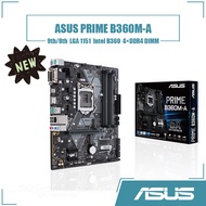 ASUS PRIME B360M-A Motherboard LGA 1151 4xDDR4 DIMM Using Intel B360 chipset Micro ATX 64GB