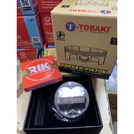 Y15ZR/LC135 PISTON KIT SET 57MM TOBAKI FORGED&amp;TOKAHI DOME