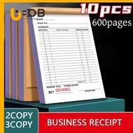 10PC Resibo Carbonized Receipt Wholesale Delivery Receipt Sold Business Official Receipt Paper