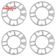 4Pcs Aluminum Wheel Spacers Shims Plate Auto Wheel Spacers Stud for 4X100 4X114.3 5X100 5X108 5X114.