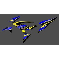 Striping sticker variation body strip blade carburetor blade old blade old blade 110 anti-fade lamin