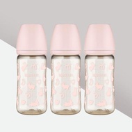 Bình sữa Moyuum hoạ tiết THỎ 2023 Hàn Quốc PPSU cho bé size 170ml - 270ml - Sorakakids