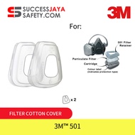 3M™ 501 filter cotton cover can be used to fix 5N11 filter cotton👷🏻‍♂️😷 with 6000 series filter cart
