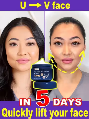 V-Shape Face Slimming Cream Remove Double Chins Firming Lifting Up V Cheek Fat Burning Anti-aging Sh