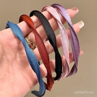 Korean Style Spiral Thin Edge Headband Female 2025 New Style High-End Pressure-Sensitive Hair Wash F