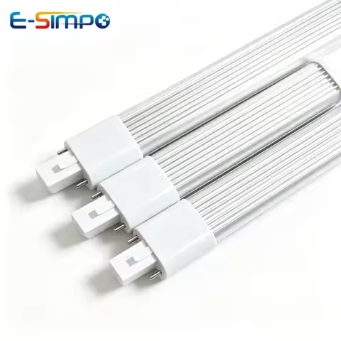 2PC G23 LED Bulb Bar Tube 2Pin 3W 4W 5W CFL PL-S 7W-13W Replacement 110V/220V 3000K/4000K/6000K Whit