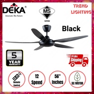 DEKA Ceiling Fan 56" 12 Speeds DC Motor Kipas Siling DDC21 | DDC21L DC Fan LED Light | F5P 3 Speeds Siling Fan 遥控风扇