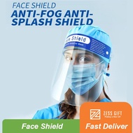 Faceshield PVC Face Mask Transparent Waterproof Anti-Fog, Anti Splash Shield