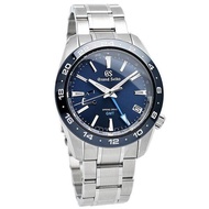 JDM WATCH★ Grand Seiko Blue Dial Spring Drive GMT Sports Watch SBGE255《W》