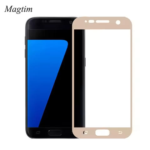 3D Full Cover Glass For Samsung Galaxy S6 S7 J5 J7 Prime 2016 2017 Screen Protector for Samsung A5 A