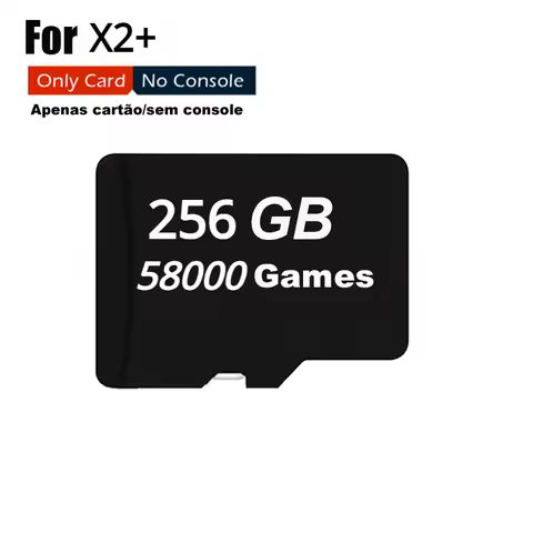 SD Card for BOYHOM Retro Video 4K Game Stick X2+ 4K Game Stick Game console memory card 64GB 128GB 2