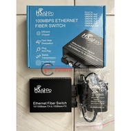 HSAIRPO Media Converter CM2F3ES SUPPORT POE