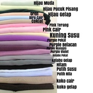 Kain tudung koshibo bidang 60 (belum jahit)
