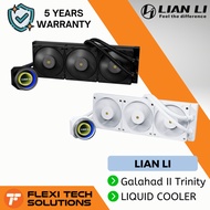 Flexi Tech LIAN LI Galahad II Trinity Performance 360mm Black & White AIO Liquid Cooler