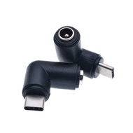 Turn type-c Elbow/Straight Type-C Adapter 5.5 X2.1 to Type-C Adapter/Cable PD