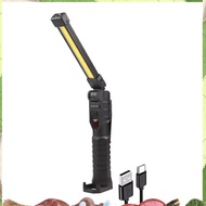 USB Rechargeable LED Work Light LED Work Light COB Lantern with Power Handled Flashlight