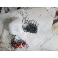 Jaring Pukat Ikan Tangsi Siap 0.33 x 2" hingga 4 1/2" (Type B) / Fishing net set