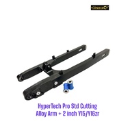 HYPERTECH STD CUTTING ALLOY SWING ARM Y15ZR PANJANG +2 INCI