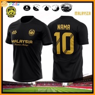 Jersey Malaysia Custom Nameset Harimau Malaya Men Jersi Harimau Malaya 2024 Jersi Malaysia _ Malaysia Jersey