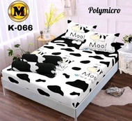 Sprei 180x200 Promo Bonita Karakter Sprei Motif Full Set 2 Bantal 1 Guling Anti Luntur