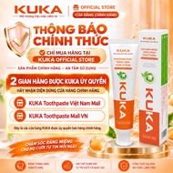【KUKA】Hot uses KUKA Toothpaste with fresh fragrance — Helps whiten teeth naturally — Fresh breath —