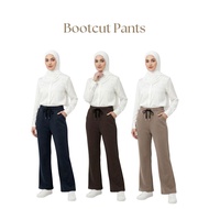 Amiably ZEETA Seluar Wanita Bootcut Bamboo Silk