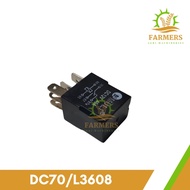 Relay / Fuse Kubota Harvester DC70 Kubota Tractor L3608 Part : 5H583-41250/5H276-41250