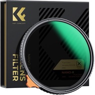 K&F Concept 49–82mm True Color Variable ND2-32 Filter–28-Layer Multi-Coated, Nano-Xcel Series...