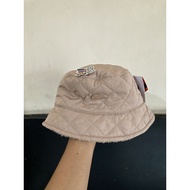 ELLESSE REVERSIBLE BUCKET BROWN HAT Original NO BOX